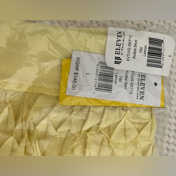 EleVen by Venus Williams Yellow Skirt - Picture 3 of 6